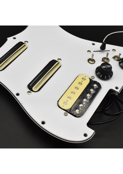 St Elektro Gitar Pickguard Pickup Kablolama Yüklü Önceden Kablolanmış Pickguard Gitar Pickguard Scratchplate Pikap Montajı (Yurt Dışından) modelleri