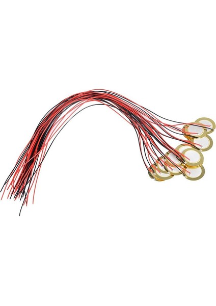 15 Adet 27MM Piezo Diskler ile Akustik Gitar Için Mikrofon Davul Tetik Akustik Pikap (Yurt Dışından)