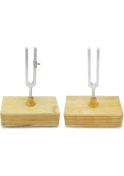 Ses Terapisi, Yoga, Meditasyon ve Rahatlama Için Rezonans Kutulu 2 Paket Diyapazon 440HZ Titreşim Diyapazon (Yurt Dışından)