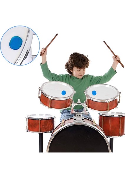 24 Adet Silikon Davul Damper Pedleri, Davul Trampet Dilsiz Ped Yumuşak Davul Damper Jel Pedleri Davul Ton Kontrolü (Yurt Dışından) indirimleri