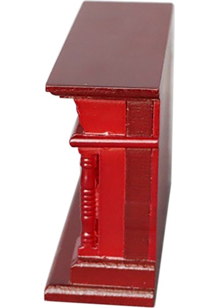 Dollhouse Mobilya, Dollhouse Dekorasyon Mobilya Ahşap Mini Şömine 1/12 Ölçekli Bebek Aksesuarı Çocuklar Için Oyuncak (Yurt Dışından)