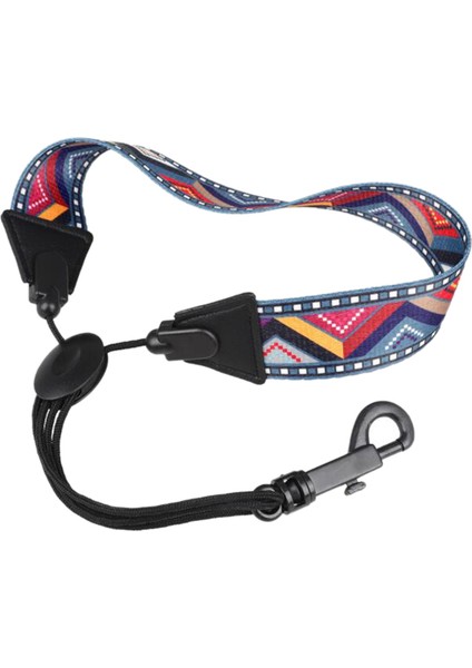 Alto / Tenor / Soprano Sax Rengi Için Çıtçıtlı Saksafon Askılı Saksafon Boyun Askısı (Yurt Dışından)