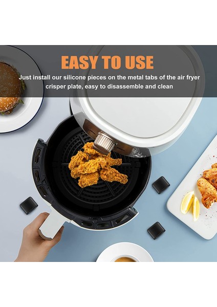 14 Adet Hava Fritöz Kauçuk Tamponlar Fit Güç Hava Fritöz Sebzelik Plaka Hava Fritöz Koruyucu Kapaklar Hava Fritöz Izgara Tavası (Yurt Dışından) indirimleri