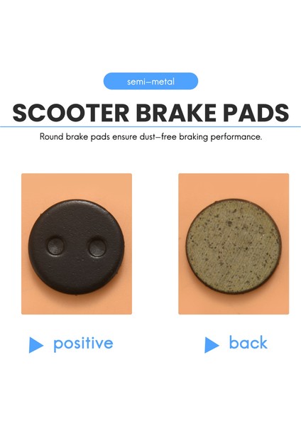 Çift Mtb Disk Fren Balataları Kiti Xiaomi Mijia M365 Elektrikli Scooter Kaykay Aksesuarları Dağ Bisikleti Bisiklet (Yurt Dışından) indirimleri