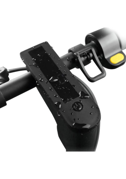 Ninebot Max G30 Elektrikli Scooter Için Su Geçirmez Silikon Koruyucu Kapak Merkezi Kontrol Paneli Silikon Kapak Sarı (Yurt Dışından)