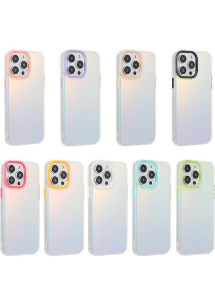 iPhone15 Pro Max Case Pc+Tpu Telefon Protector Anti-Drop Lazer Mat Koruyucu Kapak Black (Yurt Dışından)