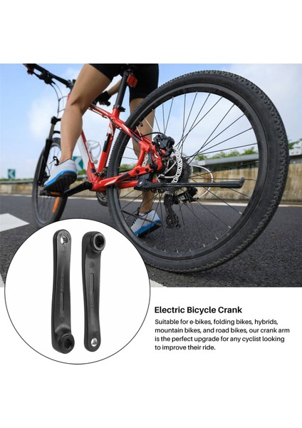 Bafang Krank Sol/sağ Aynakol Elektrikli Bisiklet Krank Kolu BBS01 BBS02 Ebike Krank 8fun Orta Tahrik Motoru (Yurt Dışından) modelleri