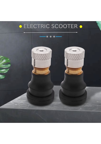 Adet Elektrikli Scooter Vakum Valfi Xiaomi M365 Scooter Lastiği Içsiz Lastik Vana Tekerlek Gaz Vanası Elektrikli Scooter (Yurt Dışından) modelleri