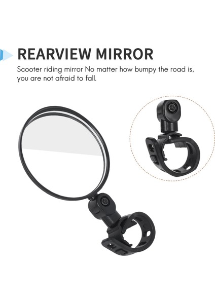 Açık Scooter Ters Ayna Elektrikli Scooter Dikiz Aynası Scooter Aksesuarları Yedek Aksesuarlar Xiaomi Mijia M365 (Yurt Dışından) indirimleri