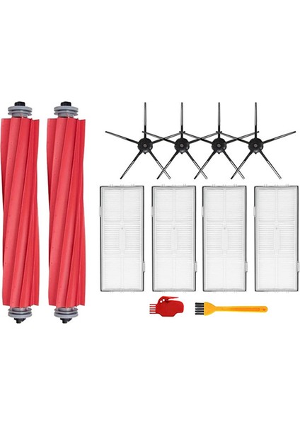 Ana Yan Fırça Filtresi Yedek Aksesuarlar Roborock S7 S70 S75 S7MAX S7MAXV T7S Plus Elektrikli Süpürge (Yurt Dışından)