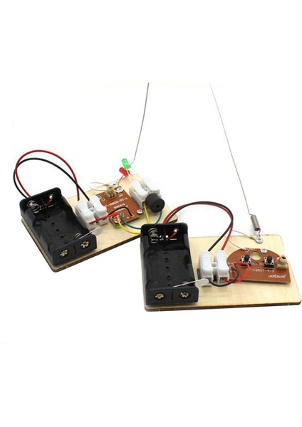 Stem Kitleri, Mors Kodunu Öğrenin, Telgraf Makinesi Oluşturun, Elektrik Devresi Deneyi, Elektrik Kiti (Pilsiz) (Yurt Dışından)