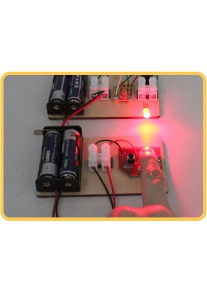Stem Kitleri, Mors Kodunu Öğrenin, Telgraf Makinesi Oluşturun, Elektrik Devresi Deneyi, Elektrik Kiti (Pilsiz) (Yurt Dışından)
