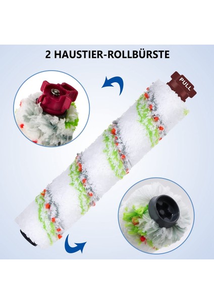 Bissell Crosswave 1785 2306 Serisi Robot Süpürge Için Pet Fırça + Filtre Yedek Parça (Yurt Dışından) fırsatları