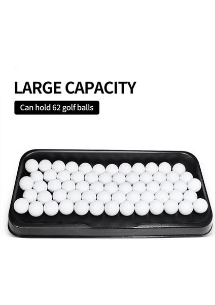 Golf Topu Tepsisi, Golf Topu Konteyner Tepsisi 62 Golf Topu Tutar Açık Kapalı Golf Malzemeleri Uygulama Aksesuarları (Yurt Dışından) indirimleri