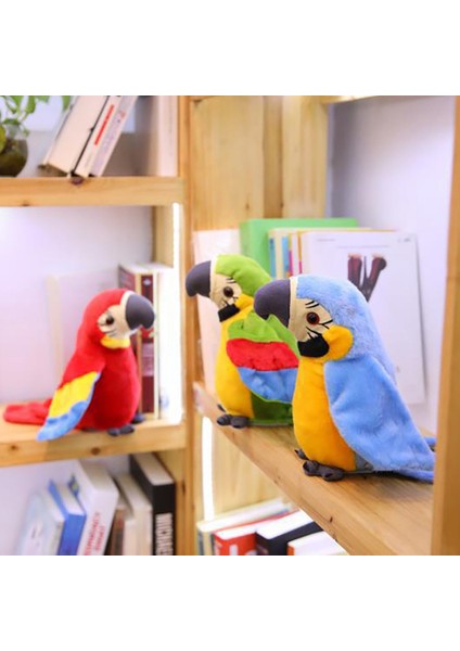 Konuşan Papağan Söylediklerini Tekrarlar Peluş Hayvan Oyuncak Elektronik Papağan Oyuncak Peluş Oyuncak Papağan Oyuncakları Çocuklar Için En Iyi Hediyeler B (Yurt Dışından) modelleri