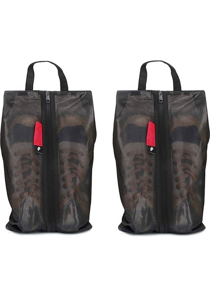 Suya Dayanıklı Seyahat Ayakkabı Çantaları, Erkekler ve Kadınlar Için Ayakkabı Saklama Organizatörü Fermuarlı Ayakkabı Kesesi (Yurt Dışından)