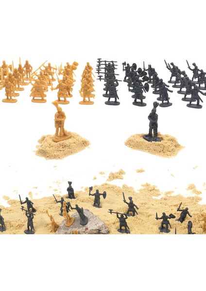 1:72 200/SET Plastik Antik Asker Figürleri Oyuncak Arkaik Askerler Erkekler Kılıç Ustası Aksiyon Figürü Dıy Savaş Sahne Oyuncaklar Sarı (Yurt Dışından) modelleri