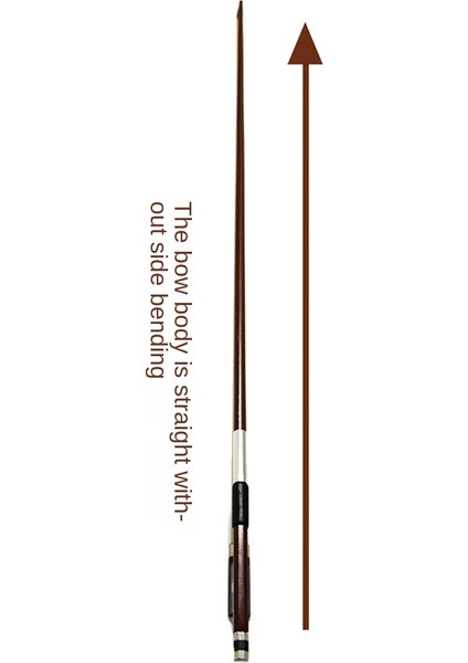 Profesyonel 4/4 Brazilwood Keman Yayı Oynarken Dayanıklı Keman Yayı Müzik Aletleri Taşınabilir Öğrenmek Uygulama Yay (Yurt Dışından) indirimleri