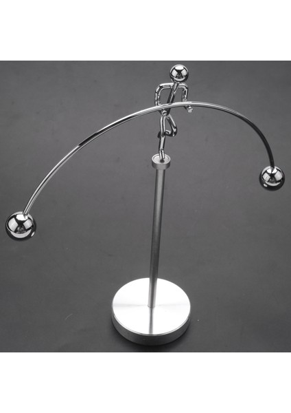 Parmak Dengeleme Oyuncak, Dinamik Dengeleme Aleti, Newton'un Beşiği Halterci Kalıp Metal Zanaat Sürekli Sanat Salıncak Kinetik Hareket (Yurt Dışından)