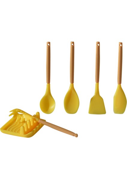 1/6 Ölçekli Minyatür Dollhouse Spatula Mini Turner Mutfak Gereçleri Bebek Aksesuarları Oyuncak Dollhouse Aksesuarları, 4 (Yurt Dışından)