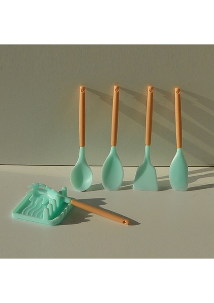1/6 Ölçekli Minyatür Dollhouse Spatula Mini Turner Mutfak Gereçleri Bebek Aksesuarları Oyuncak Dollhouse Aksesuarları, 4 (Yurt Dışından) modelleri