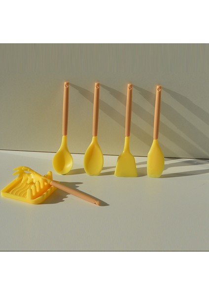1/6 Ölçekli Minyatür Dollhouse Spatula Mini Turner Mutfak Gereçleri Bebek Aksesuarları Oyuncak Dollhouse Aksesuarları, 4 (Yurt Dışından) fırsatları