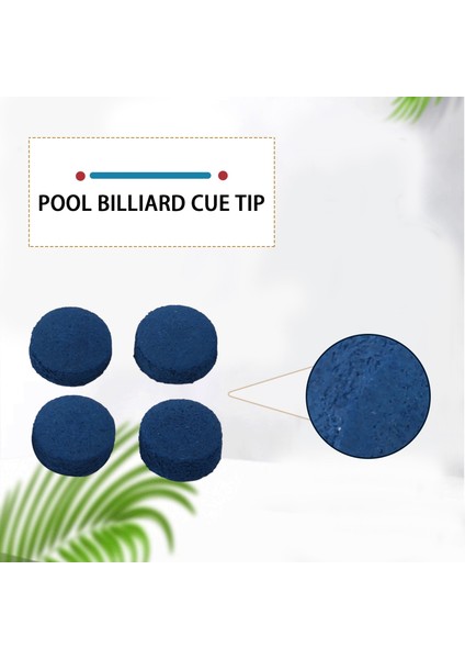 50 Adet Bilardo Isteka Ipuçları 9mm Havuz Bilardo Isteka Ipuçları Havuz Ipuçları ve Bilardo Için Değiştirmeler (Yurt Dışından)