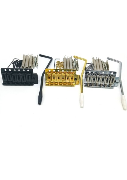 Gitar Parçaları Tremolo Köprü Çelik Eyer Krom Tek Rocker Tremolo Elektro Gitar Köprüsü Altın Gümüş Siyah (Yurt Dışından)