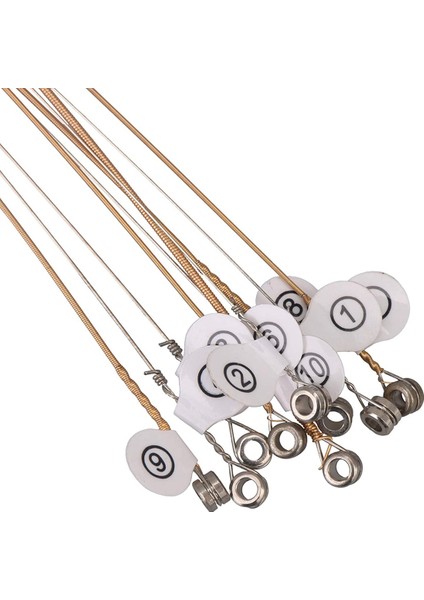 10 Adet Tuning Pin Çivi ve 10 Adet Perçin, L Şeklinde Ayar Anahtarı, 10 Dize Laiyaqin Dize Lir Arp Yaylı Çalgı (Yurt Dışından)