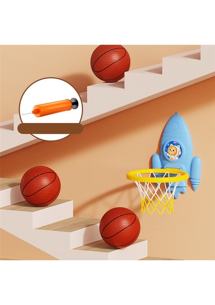 Mini Basketbol Kutu Seti Çocuklar Iç Mekan Oyunu Çocuk Oyuncakları Backboard Hoop Netball Kurulu Güvenlik Egzersiz Için (Yurt Dışından)
