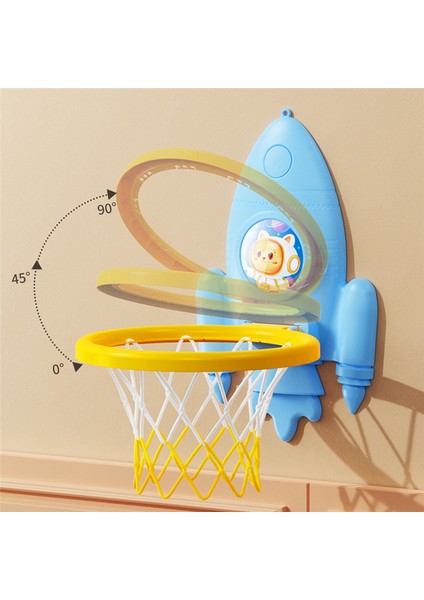 Mini Basketbol Kutu Seti Çocuklar Iç Mekan Oyunu Çocuk Oyuncakları Backboard Hoop Netball Kurulu Güvenlik Egzersiz Için (Yurt Dışından)