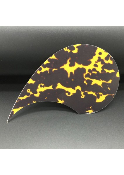 Gitar Guard 4041 Inç Sailulu Halk Gitar Guard Kahverengi Kaplumbağa Kabuğu Virgül Şekilli Halk Gitar Paneli Gitar Parçaları (Yurt Dışından)