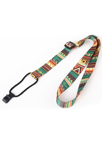 Ayarlanabilir Yumuşak Polyester Gitar Ukulele Gitar Akustik Bas Omuz Askısı Kemer Bandı Kanca Askısı (Yurt Dışından)