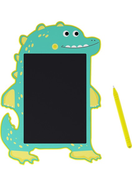 8.5 Inç Çizim Tahtasında Yeşil Dinozor Oyuncak LCD Yazma Tableti Pad Çocuk Çizim Tableti Eğitici Oyuncak Erkek Kız Için (Yurt Dışından)