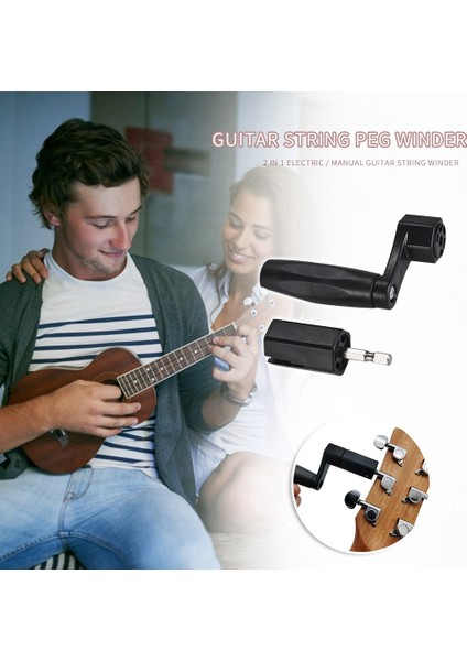 Çok Fonksiyonlu Gitar Teli Sarıcı Bas Akustik Elektro Gitar Bas Aksesuarları Luthier Araçları (Yurt Dışından) fiyatları