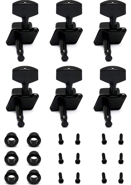 Adet Dize Tuning Mandal Makine Kafaları Tuner Sağ El Elektrik Akustik Gitar Parçaları Değiştirme (Yurt Dışından) fiyatları