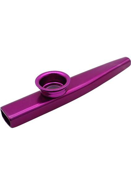 Kazoo Alüminyum Alaşımlı Metal 5 Adet Hediyeler Çocuklar Için Flüt Diyafram Müzik Severler-Mor (Yurt Dışından)