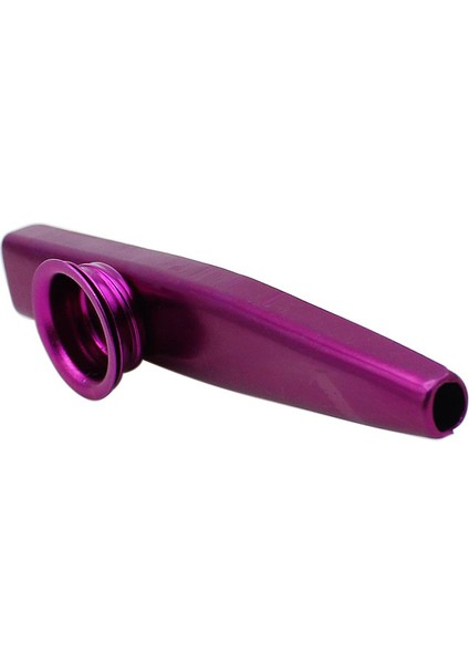 Kazoo Alüminyum Alaşımlı Metal 5 Adet Hediyeler Çocuklar Için Flüt Diyafram Müzik Severler-Mor (Yurt Dışından)