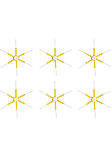 6 Adet Yıkanabilir Yan Fırça Irobot Roomba 500/600/700 Serisi Robotlu Süpürge Değiştirilebilir Yedek Parçalar (Yurt Dışından)