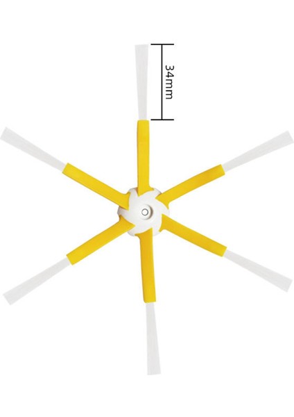 6 Adet Yıkanabilir Yan Fırça Irobot Roomba 500/600/700 Serisi Robotlu Süpürge Değiştirilebilir Yedek Parçalar (Yurt Dışından) fiyatları