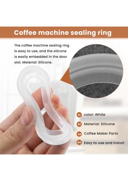 Silikon Demleme Kafası Contası Conta Halkası Espresso Kahve Makinesi Için Evrensel Profesyonel Aksesuar Parçası Demleme Kafası Contası Breville Espresso (Yurt Dışından) indirimleri