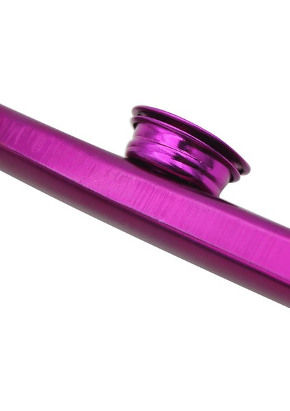 Kazoo Alüminyum Alaşımlı Metal 5 Adet Hediyeler Çocuklar Için Flüt Diyafram Müzik Severler-Mor (Yurt Dışından)