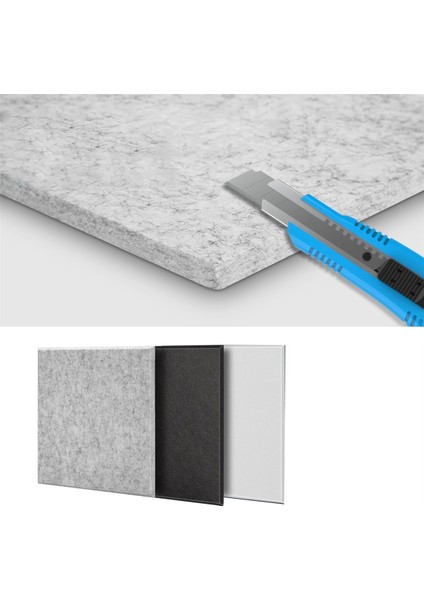 Duvarlar Için 10 Paket Ses Geçirmez Paneller, Kendinden Yapışkanlı Akustik Paneller 12X12X0.4IN Kayıt Stüdyosu, Ofis, Ev, A (Yurt Dışından) modelleri