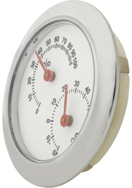 Dairesel Higrometre Mini Higrometre Gümüş Islak ve Kuru Termometre Gitar Termometresi Keman Termometresi (Yurt Dışından) modelleri