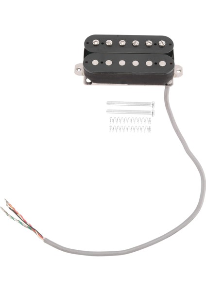 Elektro Gitar Humbucker Manyetikler Boyun Alnico V Pikap Siyah (Yurt Dışından)