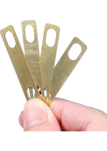 4 Adet Gitar Boyun Plakası Gitar Contası Yedek Gitar Boyun Shim Yükseltme Contası Aksesuarları (Altın) (Yurt Dışından) fiyatları