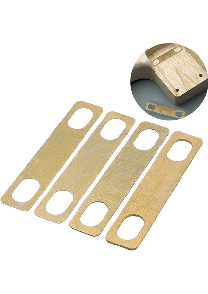 4 Adet Gitar Boyun Plakası Gitar Contası Yedek Gitar Boyun Shim Yükseltme Contası Aksesuarları (Altın) (Yurt Dışından) modelleri