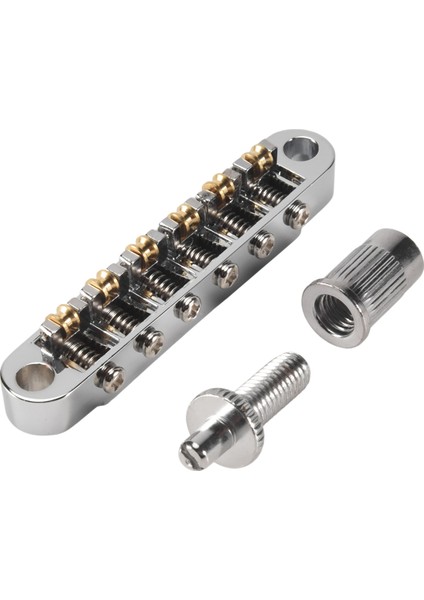 Silver Tune-O-Matic Elektrikli Makaralı Eyer Köprüsü Lp Elektro Gitar Köprüsü Kore'de Üretilmiştir (Yurt Dışından) fiyatları