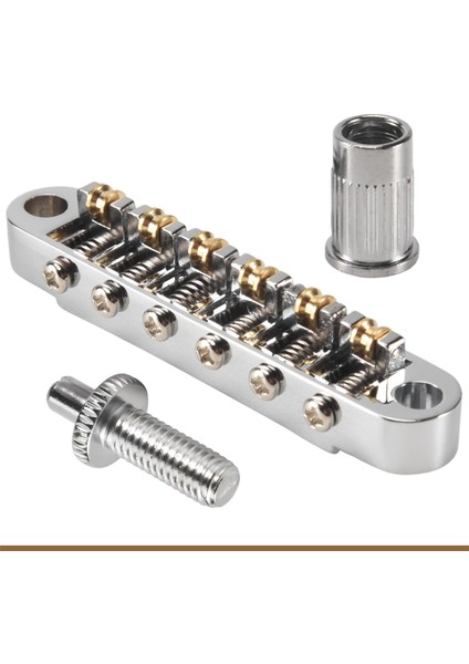 Silver Tune-O-Matic Elektrikli Makaralı Eyer Köprüsü Lp Elektro Gitar Köprüsü Kore'de Üretilmiştir (Yurt Dışından) modelleri