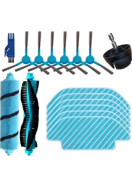 Cecotec Conga 4090 4490 4690 5090 5490 6090 Robotlu Süpürge Parçaları Ana Yan Fırça Aksesuarları (Yurt Dışından)
